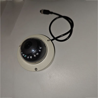 Cámara hemisférica montada en automóviles con visión nocturna infrarroja de alta definición para monitorear la imagen inversa