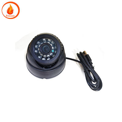 Sistema de monitoreo de la cámara Dash con USB negro Hemisférico 1080P