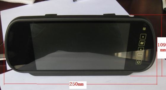 Monitoreo Wifi de automóvil de 7W de alta resolución 7 pulgadas Espejo retrovisor