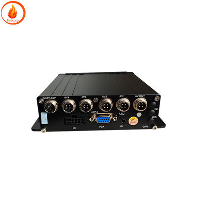 Sistema de monitoreo de DVR de automóviles de 4 vías cámara de DVR de automóviles delantera y trasera