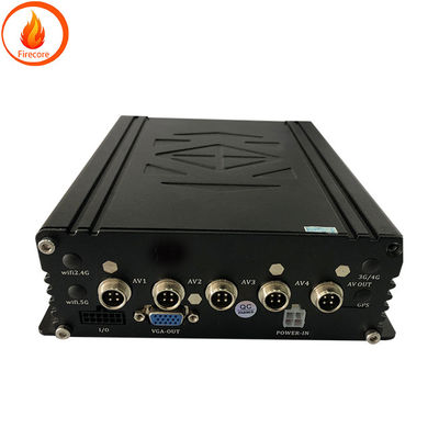 Disco duro de monitoreo de cuatro canales de sistema de DVR de grabador de DVR de automóvil montado