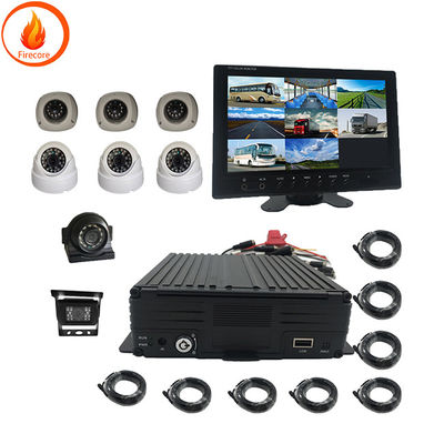 Sistema de monitoreo de cámara de vehículo personalizado HDMI 4 Way Car Video Recorder