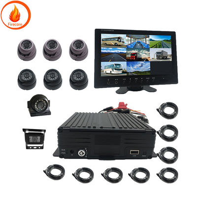 Sistema de monitoreo de cámara de vehículo personalizado HDMI 4 Way Car Video Recorder