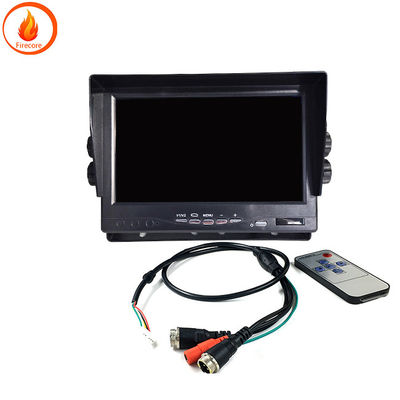 AHD 7 pulgadas de monitoreo de visión trasera de automóviles Material ABS Nivel de impermeabilización IP68