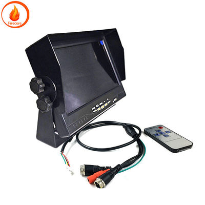 AHD 7 pulgadas de monitoreo de visión trasera de automóviles Material ABS Nivel de impermeabilización IP68