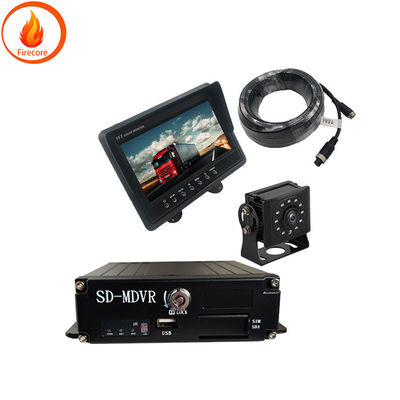 Sistema de monitoreo de cámaras de escritorio para vehículos ABS 7 pulgadas