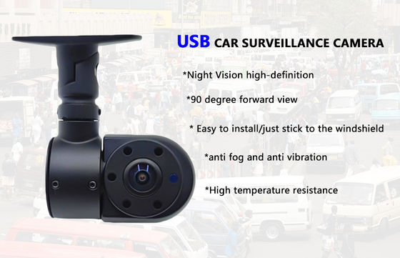 Firecore HX-810 cámara montada en el coche de alta definición frente y vista trasera Imagen de monitoreo del coche
