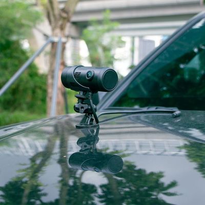 2MP 4G WIFI Remote Monitor Mini Dual Dashboard Camera DVR para motocicleta con GPS ADAS DMS BSD