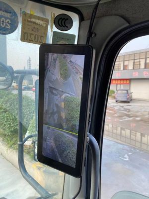 1080P DVR de doble lente 12.3 pulgadas vista electrónica de retorno espejo vista dividida reemplazar el bus espejo exterior
