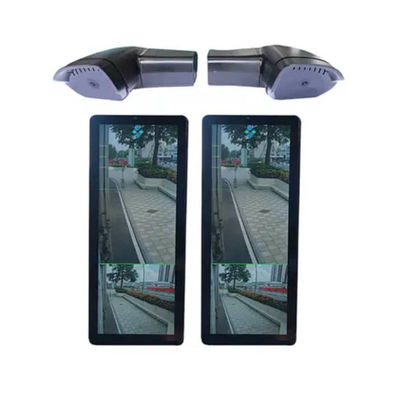 1080P DVR de doble lente 12.3 pulgadas vista electrónica de retorno espejo vista dividida reemplazar el bus espejo exterior