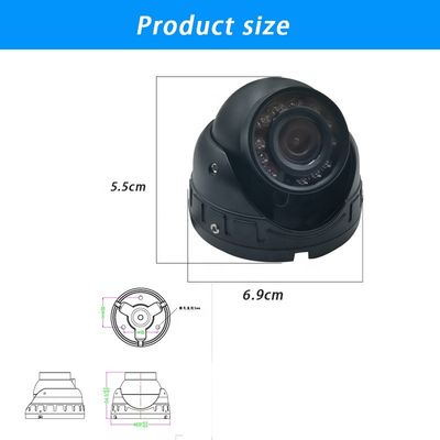 Universal 2MP AHD1080P 360 grados de visión de la cámara de autobús Sistema de cámara de vigilancia 12V visión nocturna impermeable