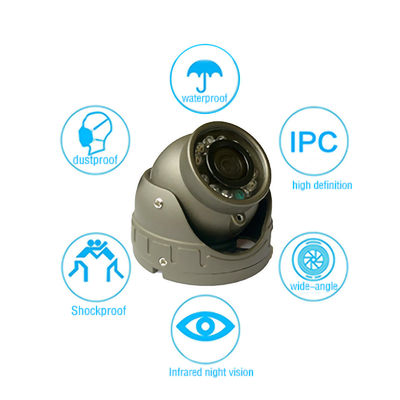 Universal 2MP AHD1080P 360 grados de visión de la cámara de autobús Sistema de cámara de vigilancia 12V visión nocturna impermeable